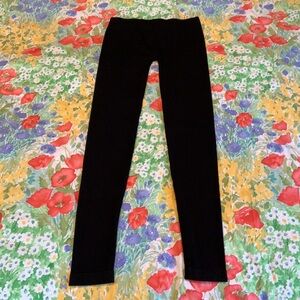 Just One Black Leggings/Winter Tights AS IS